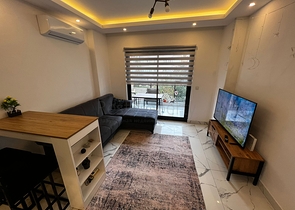 Cozy 1+1 apartment in the center of Alanya