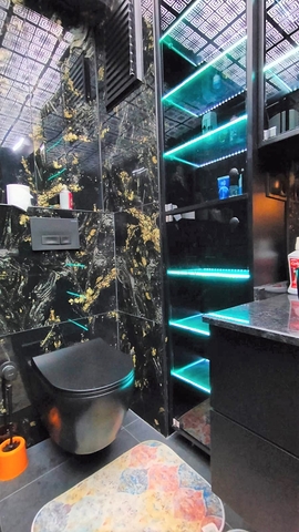 Furnished 2+1 apartment with sea view in Tosmura