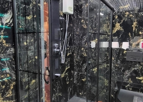 Furnished 2+1 apartment with sea view in Tosmura