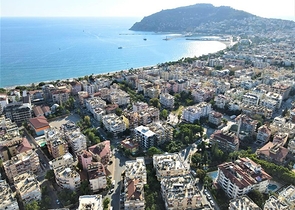 Apartment in a new building 300 m from the sea in the center of Alanya