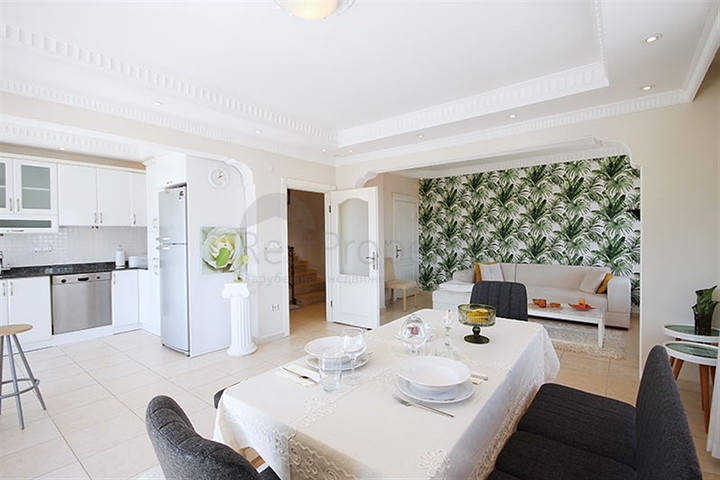 Penthouse with panoramic view in the heart of Alanya