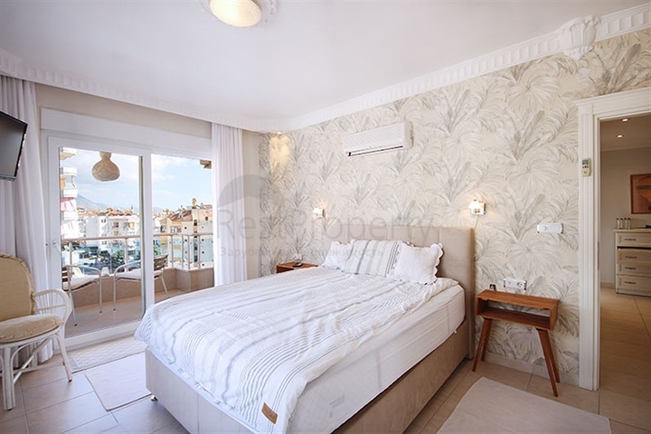 Penthouse with panoramic view in the heart of Alanya