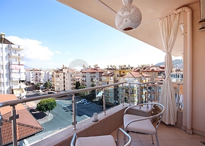 Penthouse with panoramic view in the heart of Alanya