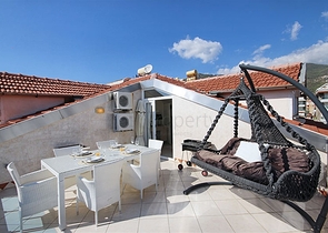 Penthouse with panoramic view in the heart of Alanya