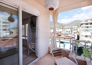 Penthouse with panoramic view in the heart of Alanya