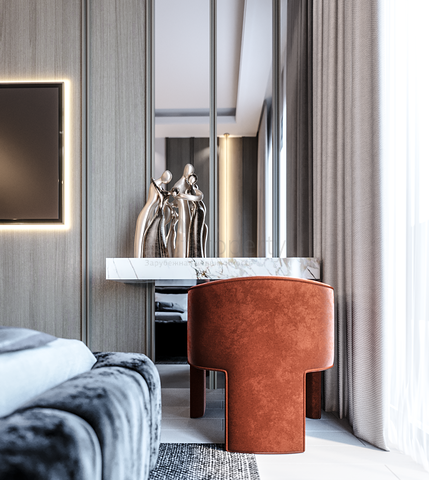 1+1 apartment in an exclusive complex