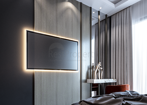 1+1 apartment in an exclusive complex