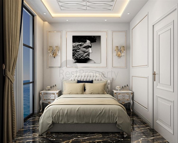 1+1 apartment in a new complex in the center of Alanya