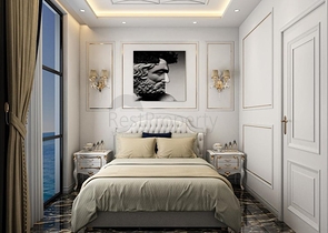 1+1 apartment in a new complex in the center of Alanya