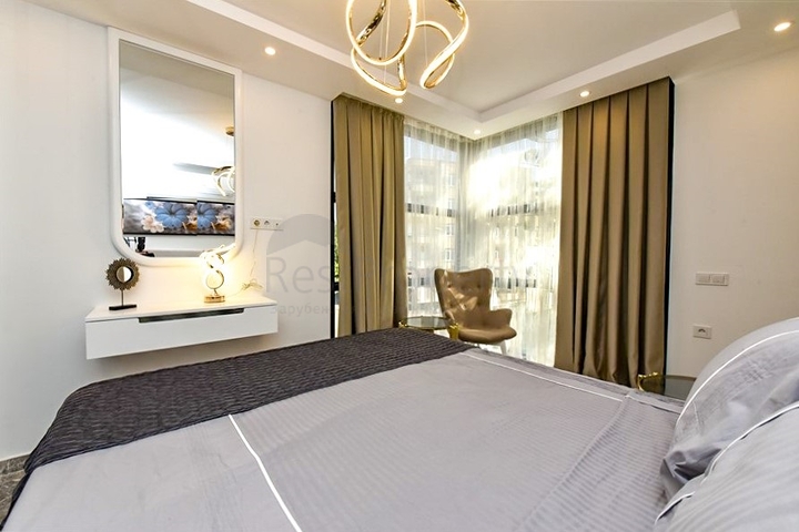 A new project in the center of Alanya within walking distance to the sea