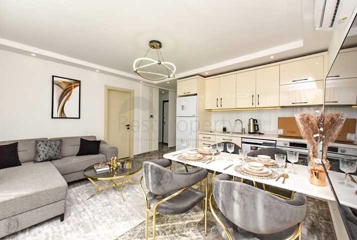 A new project in the center of Alanya within walking distance to the sea