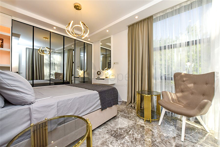 A new project in the center of Alanya within walking distance to the sea