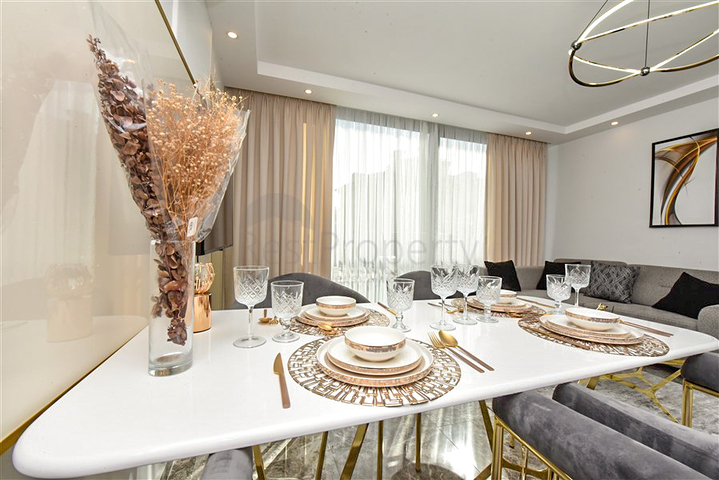 A new project in the center of Alanya within walking distance to the sea