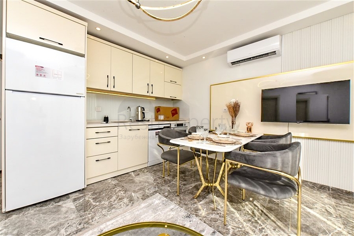 A new project in the center of Alanya within walking distance to the sea