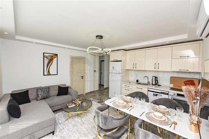 A new project in the center of Alanya within walking distance to the sea