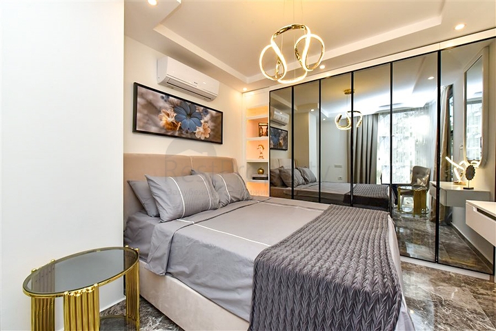 A new project in the center of Alanya within walking distance to the sea