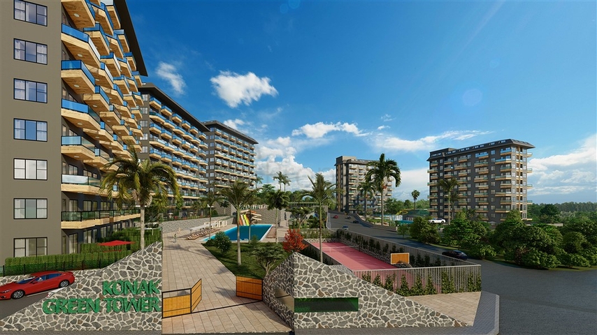 Apartments from the owner in a luxury complex in Avsallar district