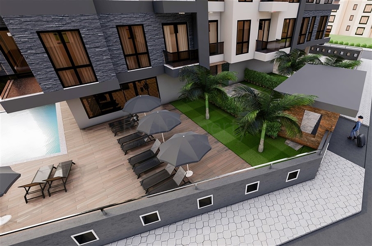 One bedroom apartment in the very center of Alanya 