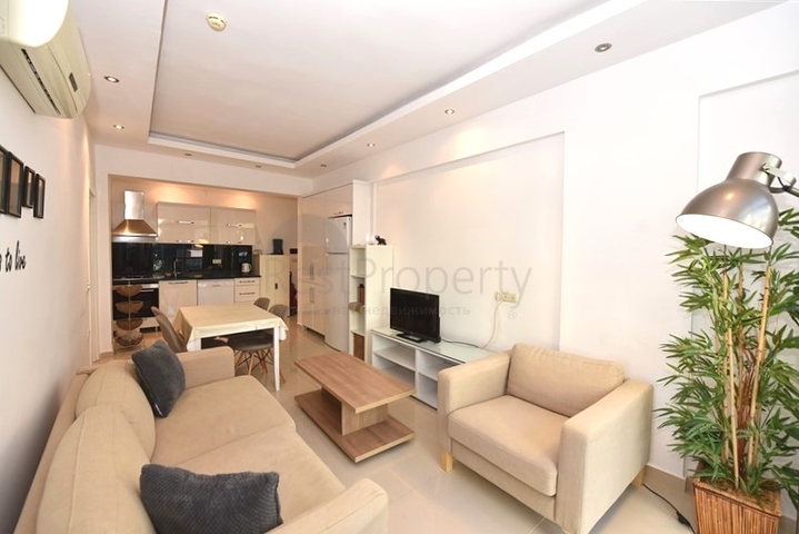 Furnished 1+1 apartment on Cleopatra Beach