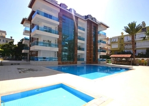 Furnished 1+1 apartment on Cleopatra Beach