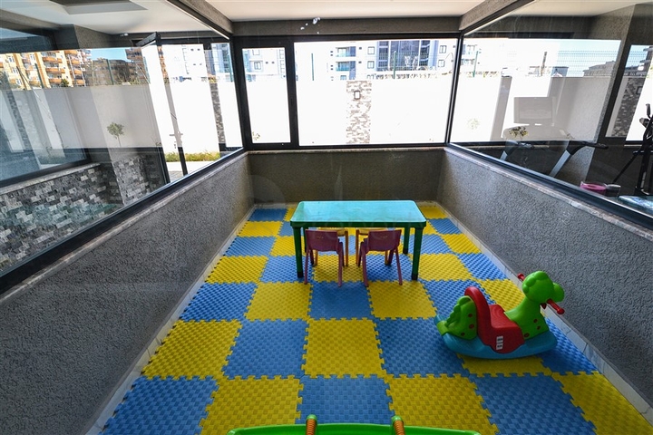 3+1 penthouse in a residential complex with infrastructure in Kargicak district