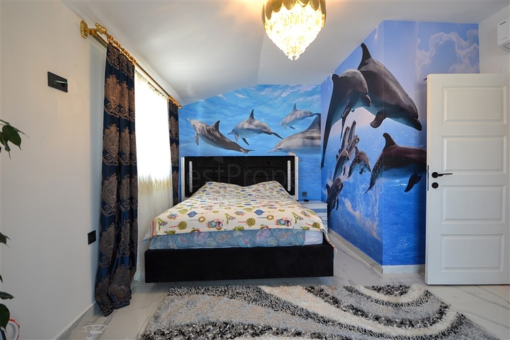 3+1 penthouse in a residential complex with infrastructure in Kargicak district