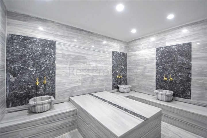 3+1 penthouse in a residential complex with infrastructure in Kargicak district