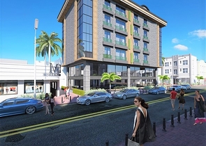 An investment project in the very center of Alanya