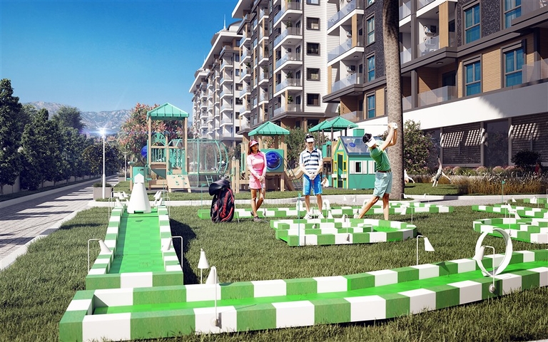 New luxury complex with hotel infrastructure in Pajallar