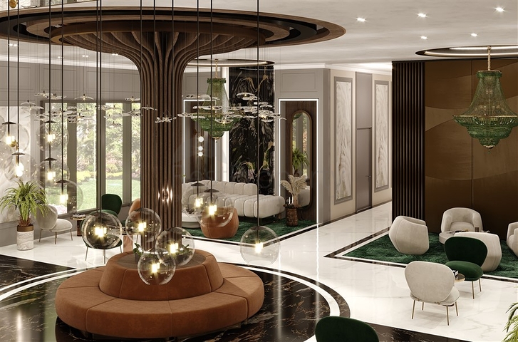 New luxury complex with hotel infrastructure in Pajallar