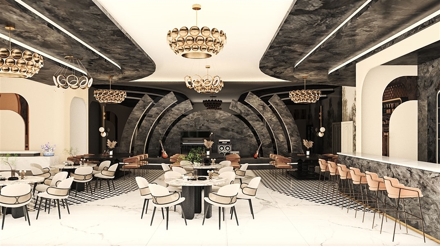 New luxury complex with hotel infrastructure in Pajallar