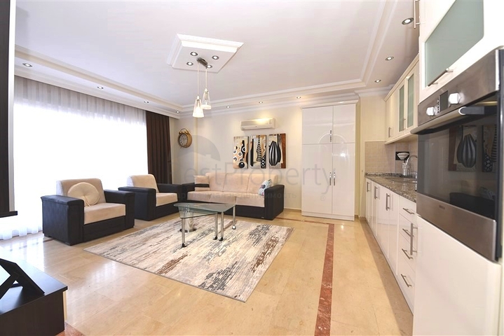 Two-bedroom furnished penthouse in the Oba area