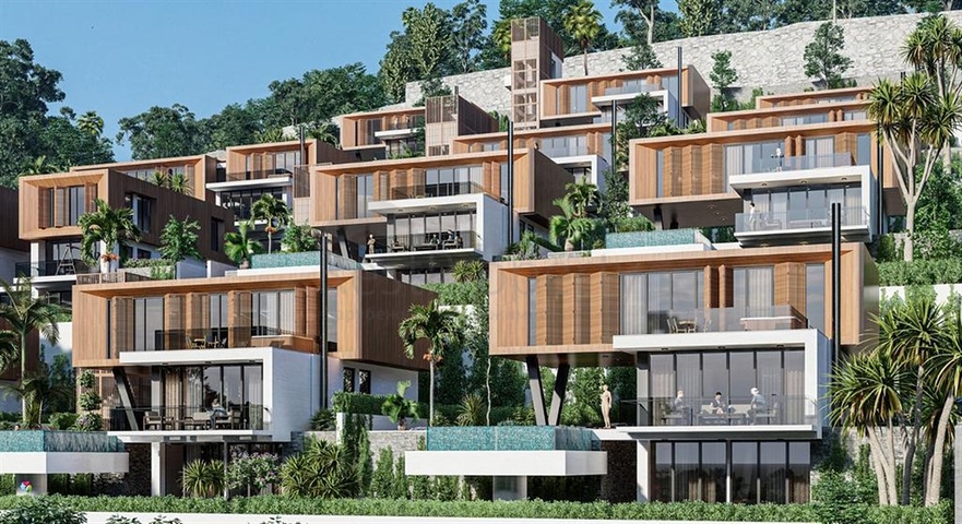 New villa project in Tepe area