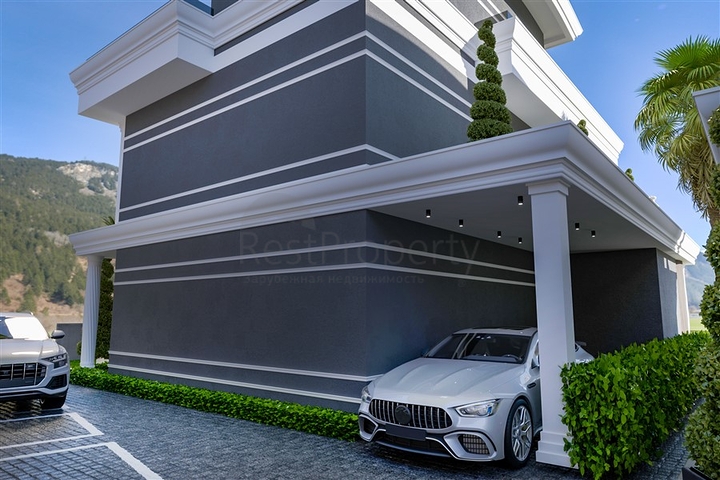 Gated villa complex with the possibility of obtaining Turkish citizenship