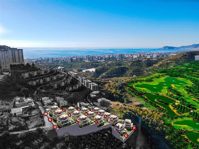 Gated villa complex with the possibility of obtaining Turkish citizenship