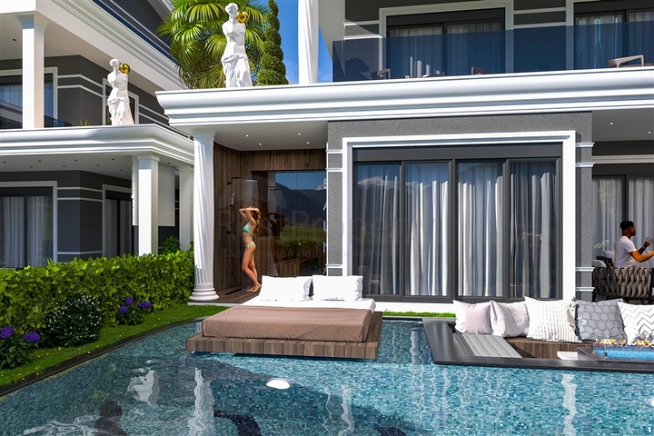 Gated villa complex with the possibility of obtaining Turkish citizenship