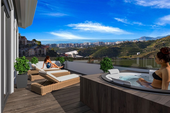 Gated villa complex with the possibility of obtaining Turkish citizenship