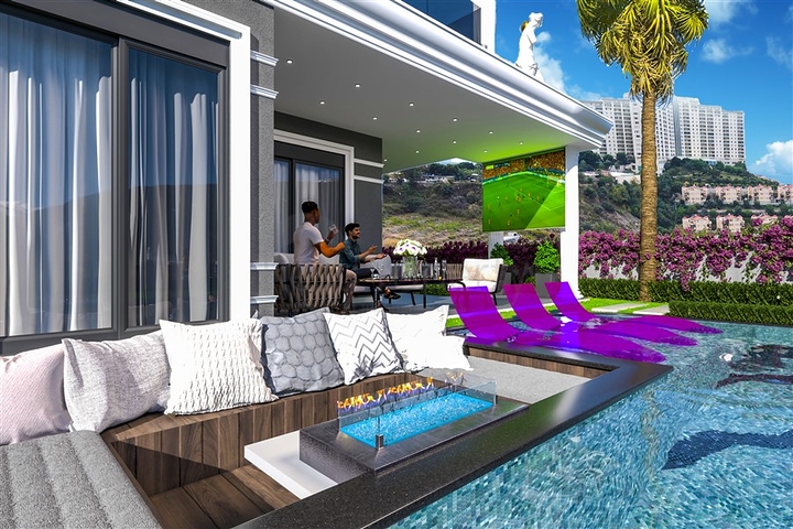 Gated villa complex with the possibility of obtaining Turkish citizenship