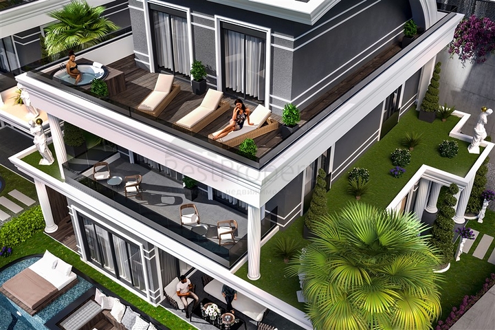 Gated villa complex with the possibility of obtaining Turkish citizenship