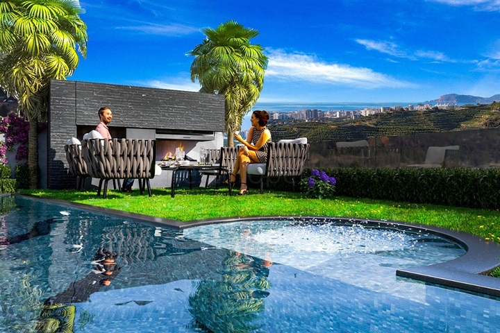 Gated villa complex with the possibility of obtaining Turkish citizenship