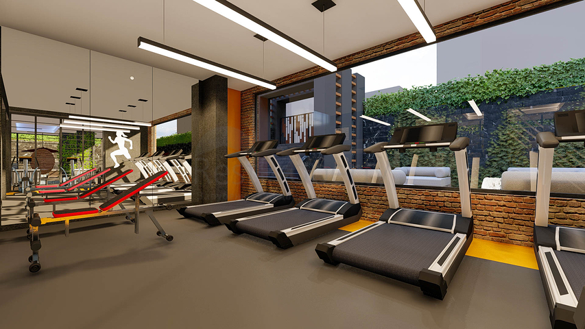 1+1 apartment in Mahmutlar district