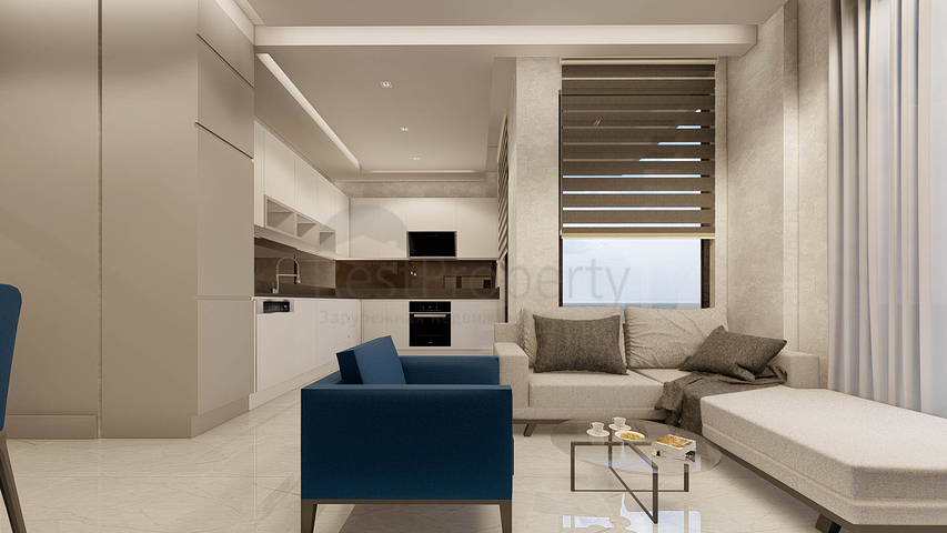 1+1 apartment in Mahmutlar district