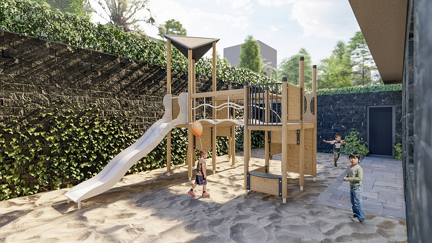 1+1 apartment in Mahmutlar district