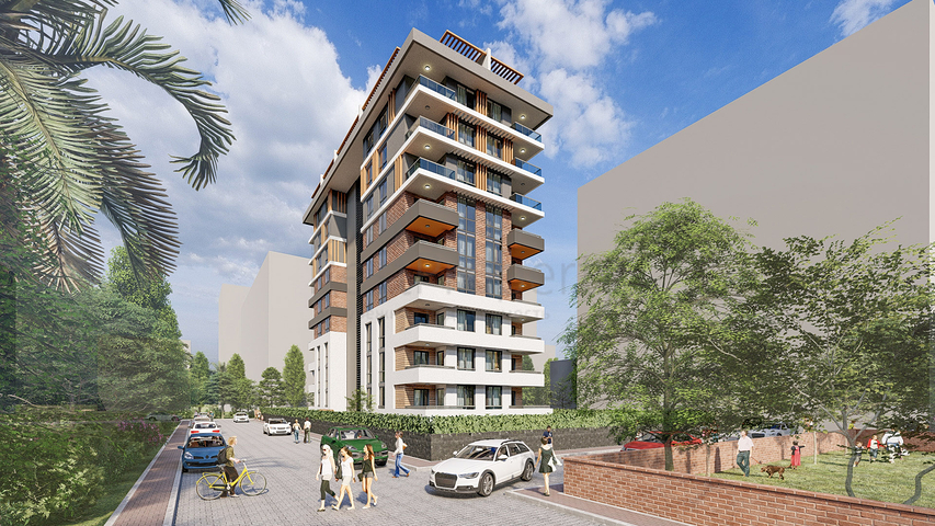 1+1 apartment in Mahmutlar district