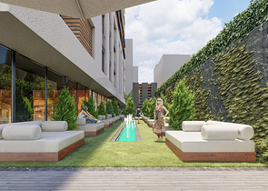 1+1 apartment in Mahmutlar district