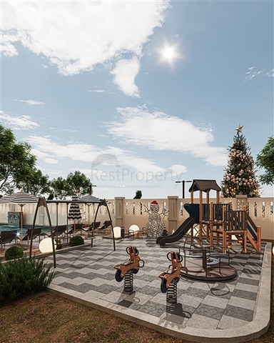 A new residential complex project in the Oba area