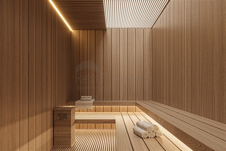 A new residential complex project in the Oba area