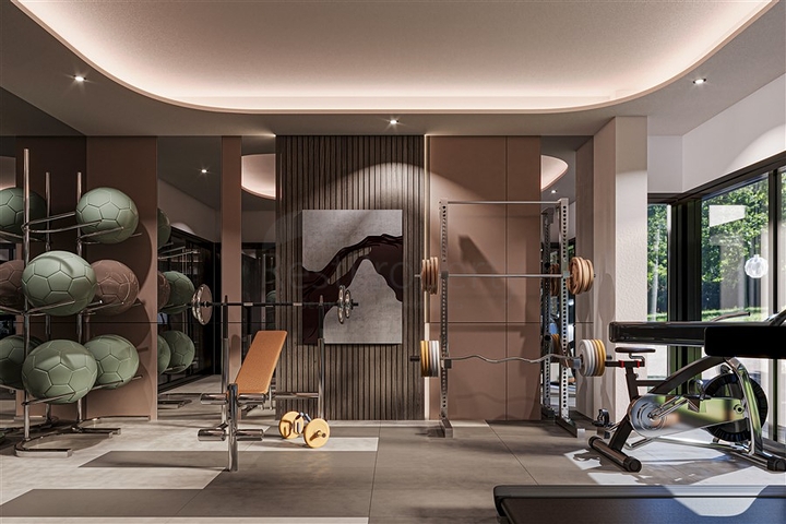 A new residential complex project in the Oba area