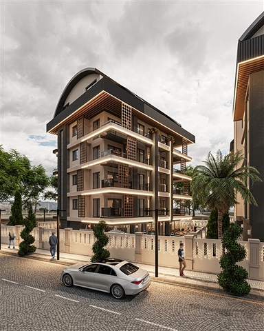 A new residential complex project in the Oba area