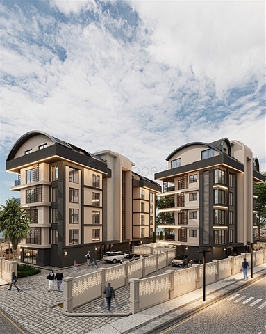 A new residential complex project in the Oba area